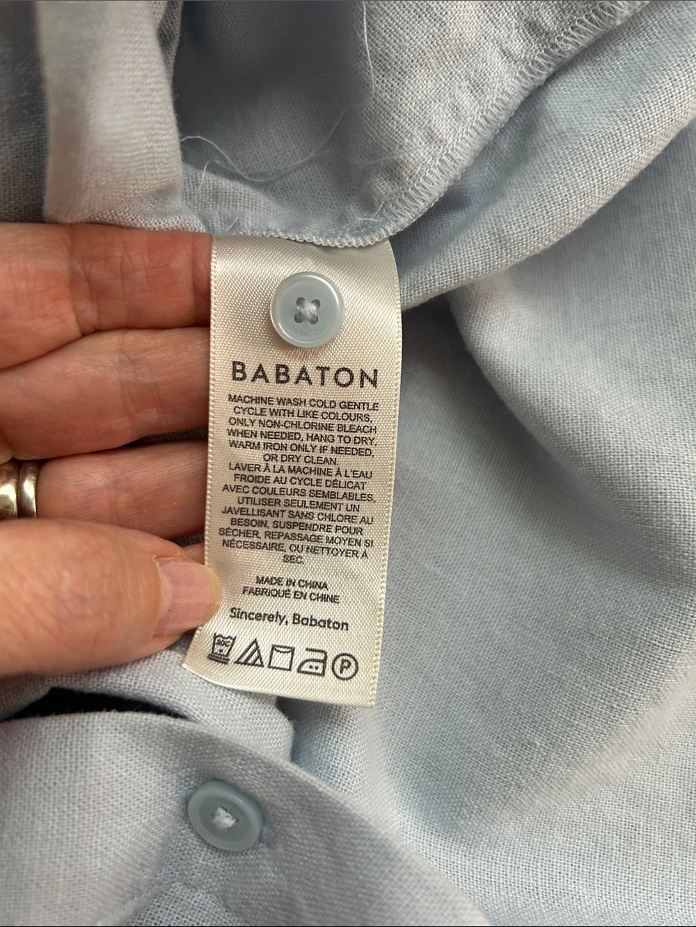 ARITZIA Babaton Linen Blend Shirt Midi Dress - Picture 4 of 12